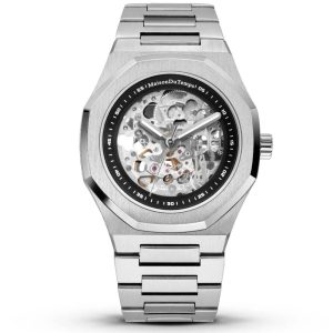 MONTRE MAISON DU TEMPS MT BETA SQUELETTE MIYOTA ACIER