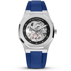 MONTRE MAISON DU TEMPS MT BETA SQUELETTE MIYOTA BLEU