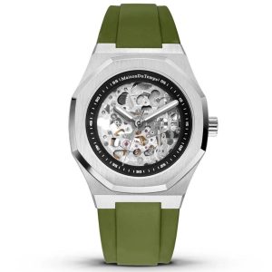 MONTRE MAISON DU TEMPS MT BETA SQUELETTE MIYOTA KAKI