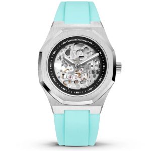 MONTRE MAISON DU TEMPS MT BETA SQUELETTE MIYOTA TURQUOISE