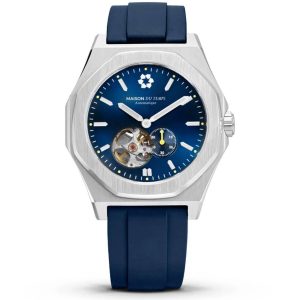 MONTRE MAISON DU TEMPS MTDELTA COEUR OUVERT BLEU