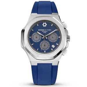 MONTRE MAISON DU TEMPS MTGAMMA CHRONO SILICONE BLEU