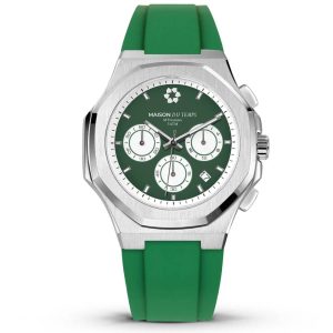 MONTRE MAISON DU TEMPS MTGAMMA CHRONOGRAPHE SILICONE VERT