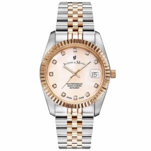 MONTRE JACQUES DU MANOIR PEACH MOP INSPIRATION 36MM