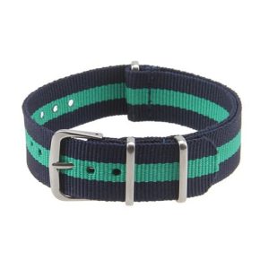 NATO NYLON BLEU VERT BLEU
