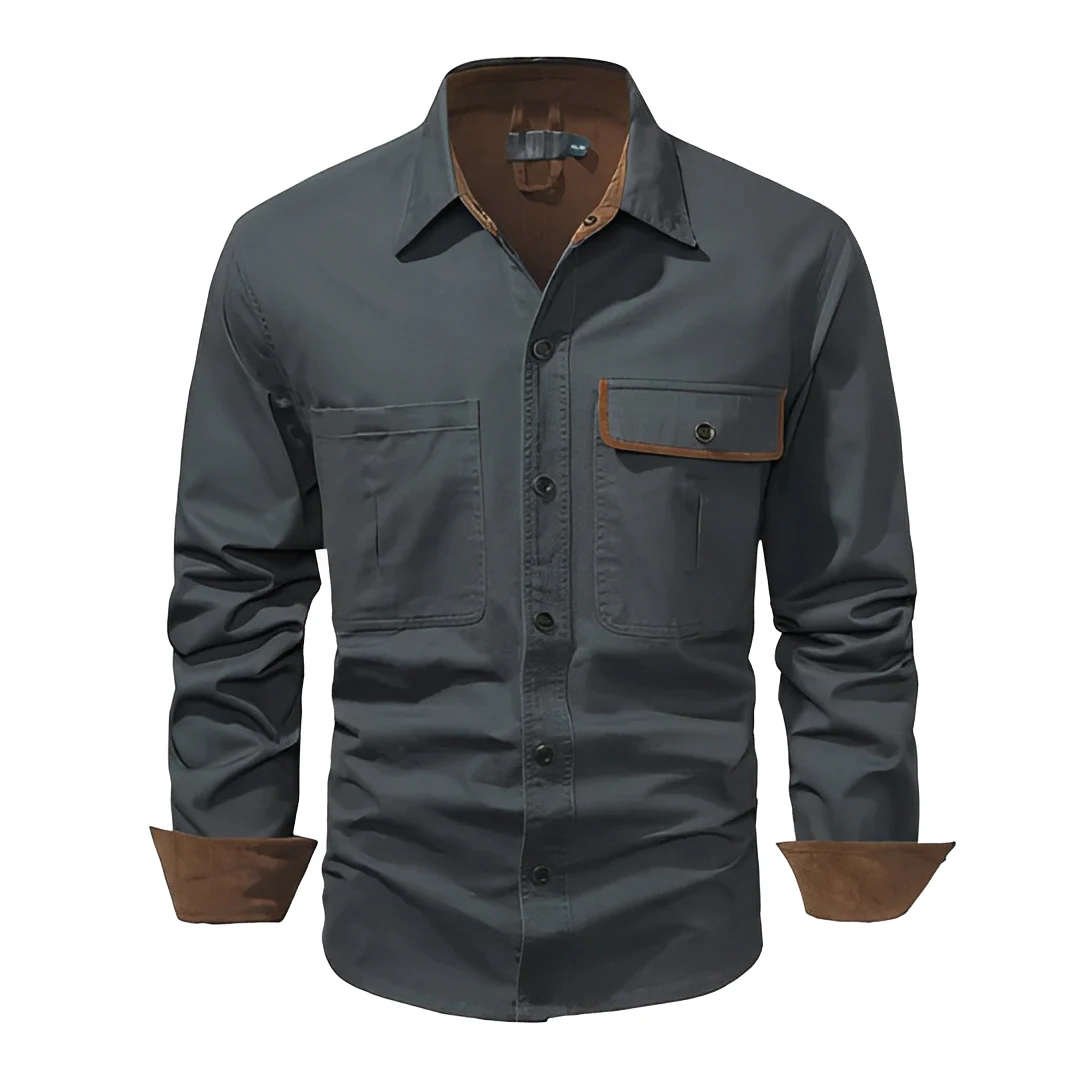 Elly - Polo à manches longues épais et confortable pour homme – Image 4