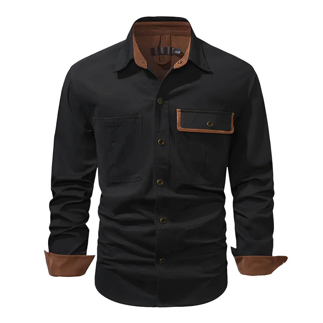 Elly - Polo à manches longues épais et confortable pour homme – Image 2