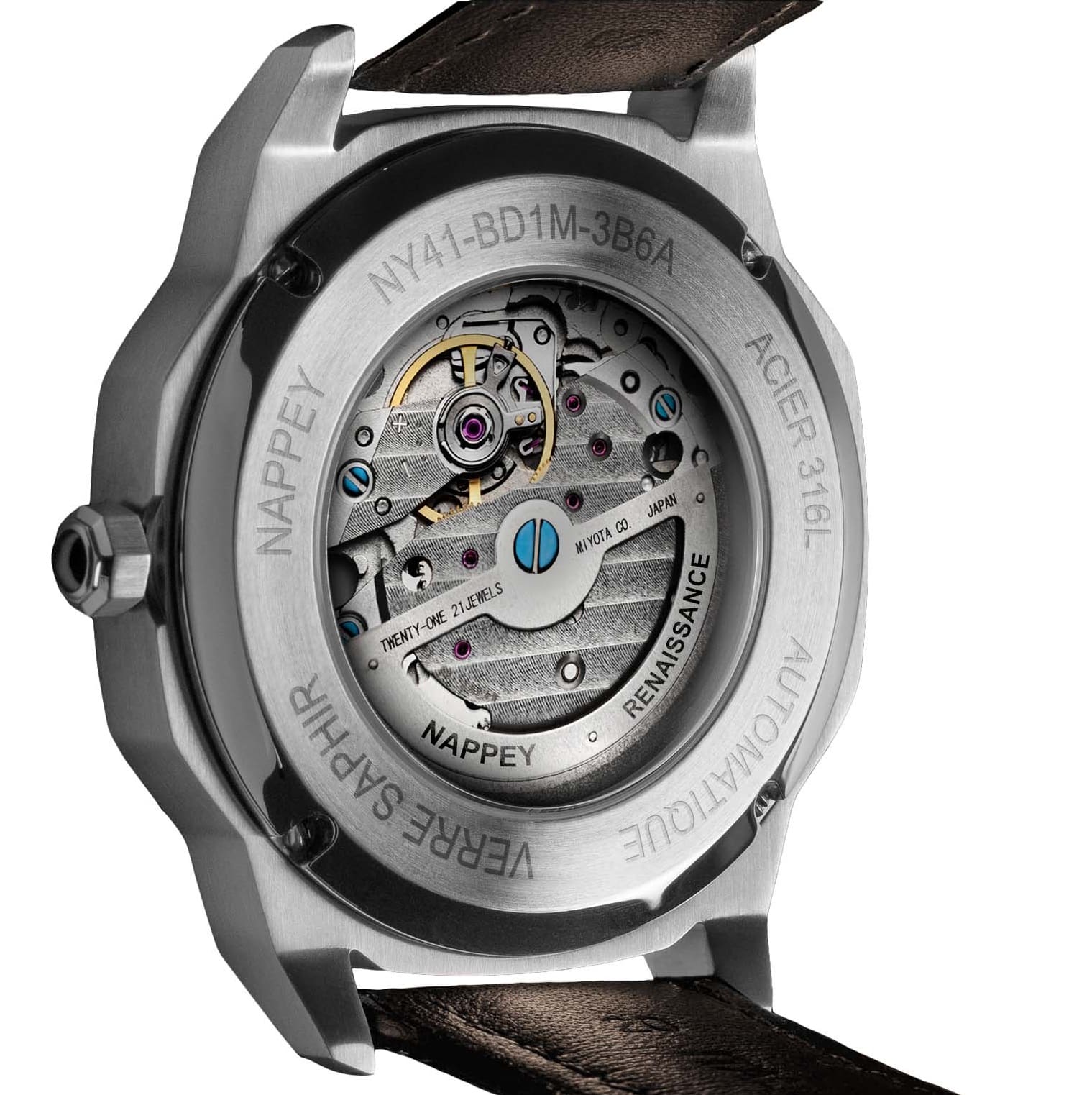 NAPPEY RENAISSANCE ROSE GOLD AND BLACK SUEDE – Image 5