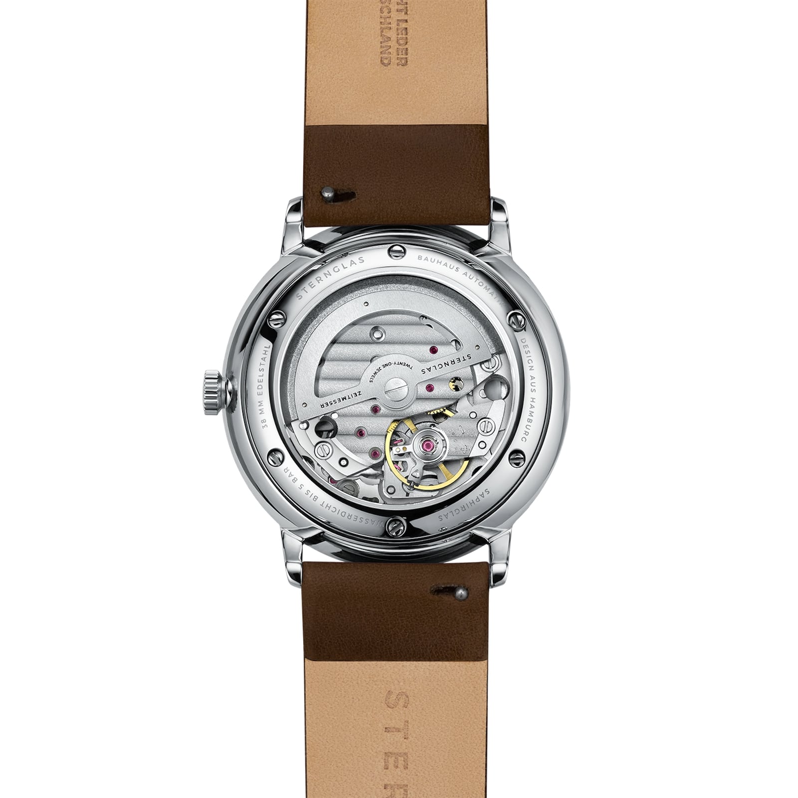 MONTRE STERNGLAS NAOS AUTOMATIC BLACK BROWN – Image 3