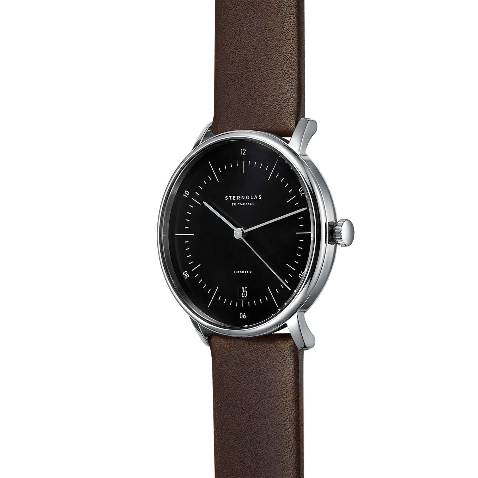 MONTRE STERNGLAS NAOS AUTOMATIC BLACK BROWN – Image 2
