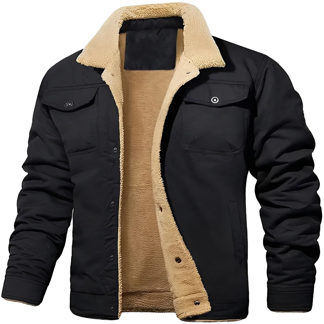 Floydie - Manteau d'hiver chaud et confortable pour hommes