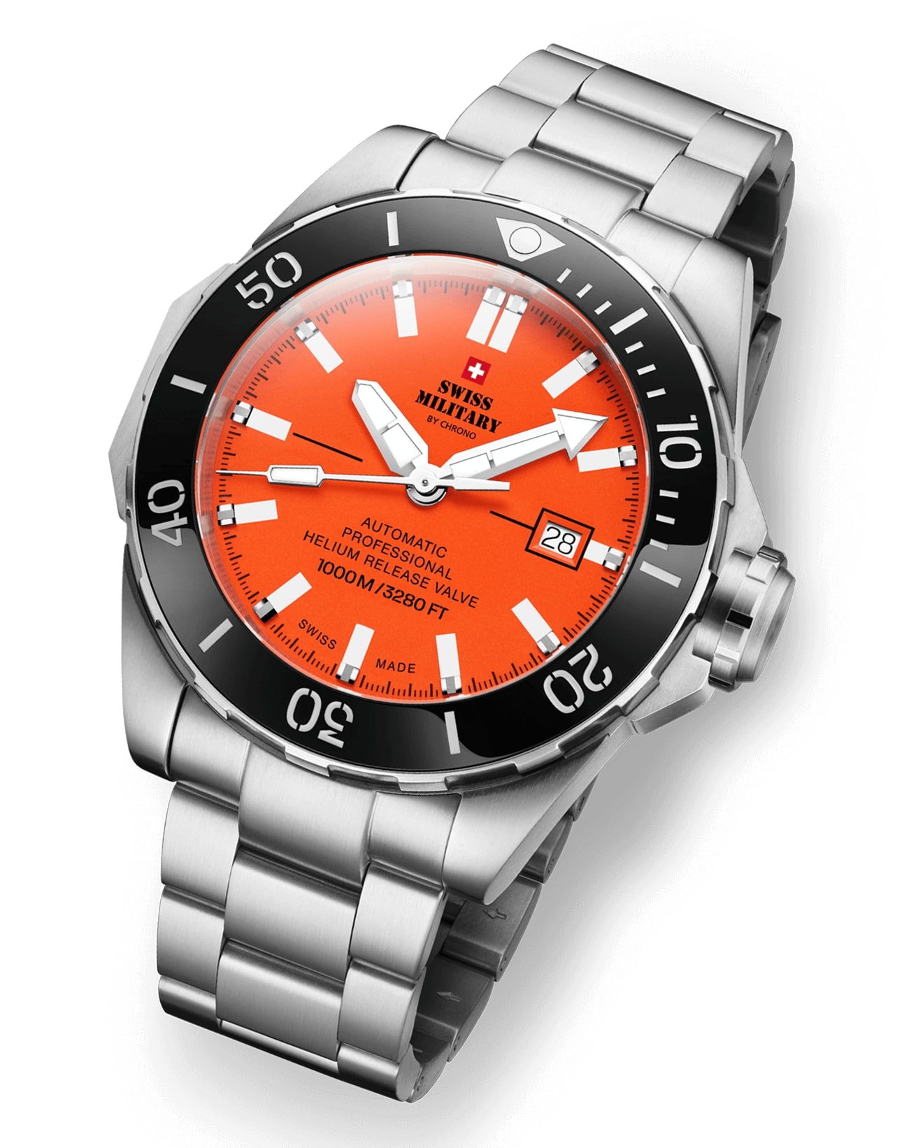 MONTRE SWISS MILITARY AUTOMATIC DIVE WATCH 1000M – Image 3