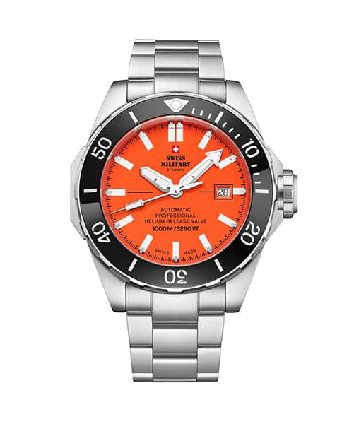 MONTRE SWISS MILITARY AUTOMATIC DIVE WATCH 1000M