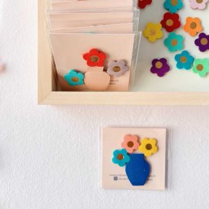 Set de minis magnets – le bouquet