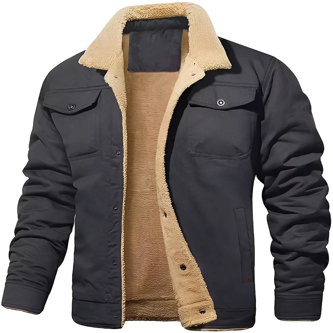 Floydie - Manteau d'hiver chaud et confortable pour hommes – Image 4