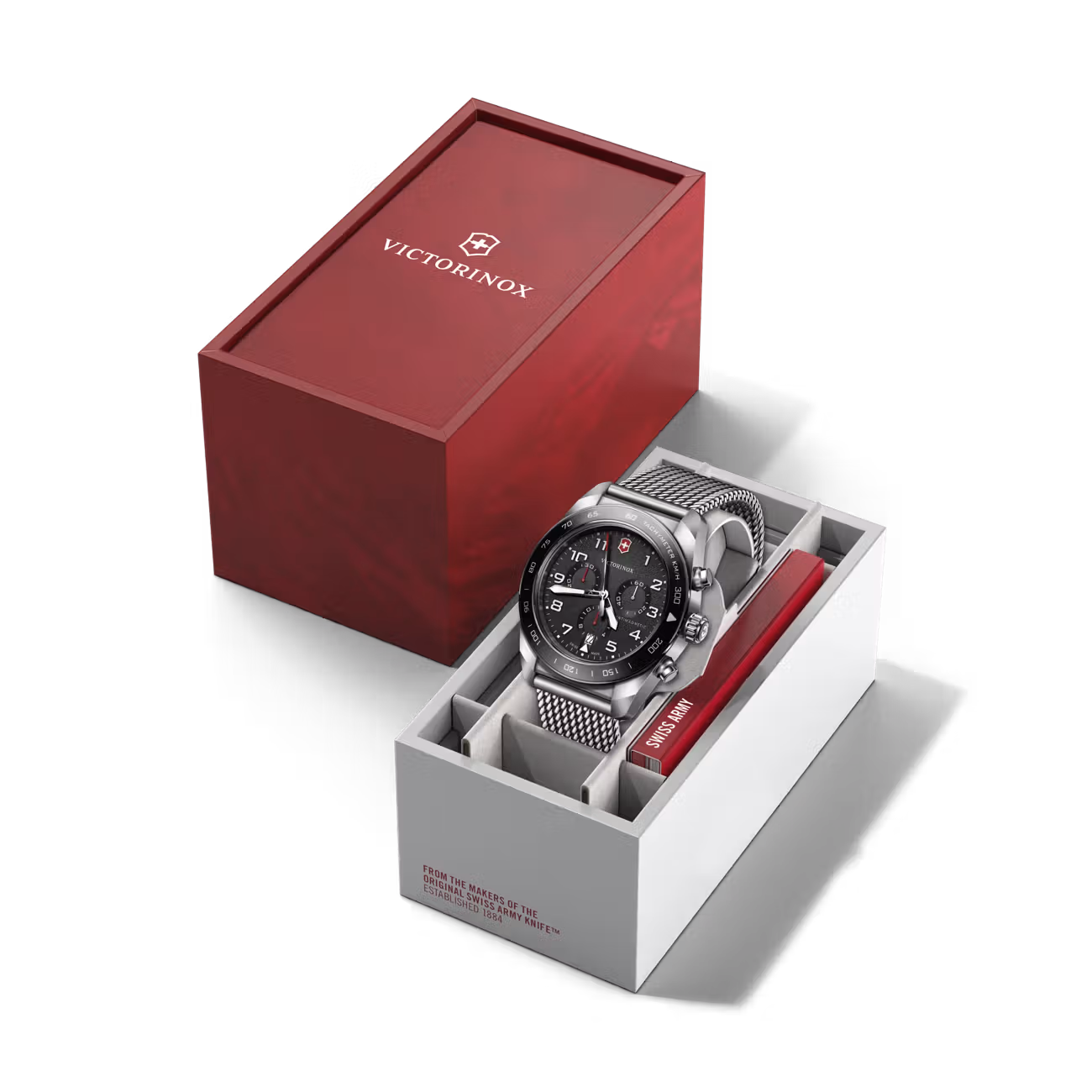 MONTRE VICTORINOX ARMÉE SUISSE MILANAIS CHRONOGRAPHE – Image 7