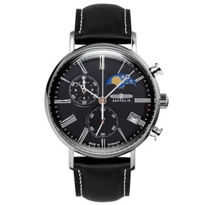 MONTRE ZEPPELIN LZ120 ROME MOON PHASE NOIR