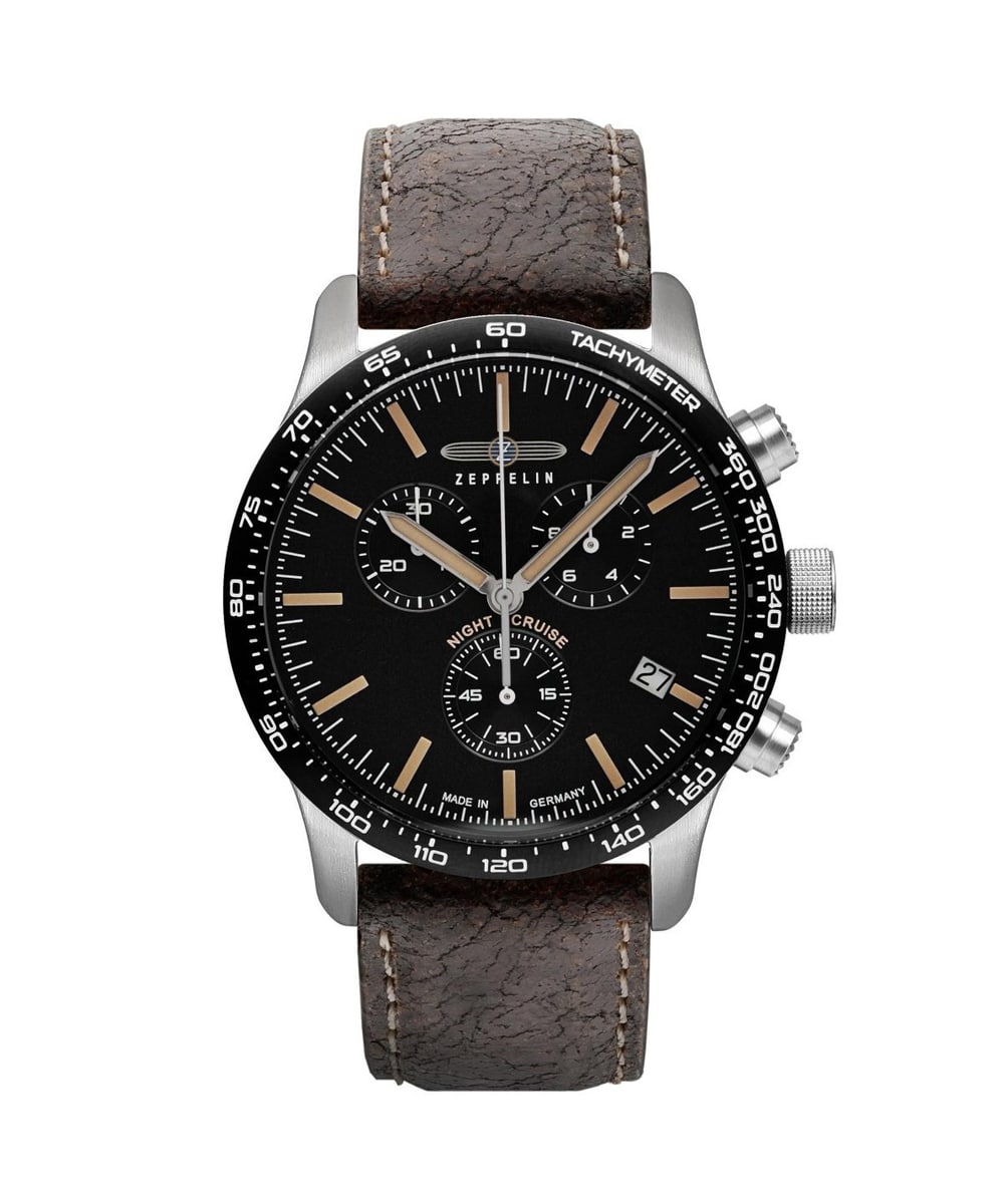 MONTRE ZEPPELIN NIGHT CRUISE CHRONOGRAPH MARRON