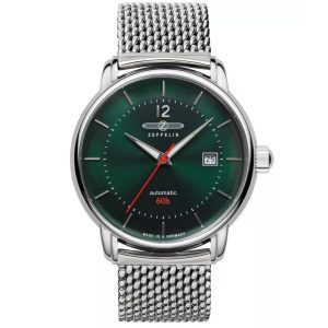 MONTRE ZEPPELIN LZ120 BODENSEE AUTOMATIQUE 60H CADRAN VERT