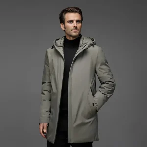 Florense - Veste d'hiver chaude et confortable pour hommes