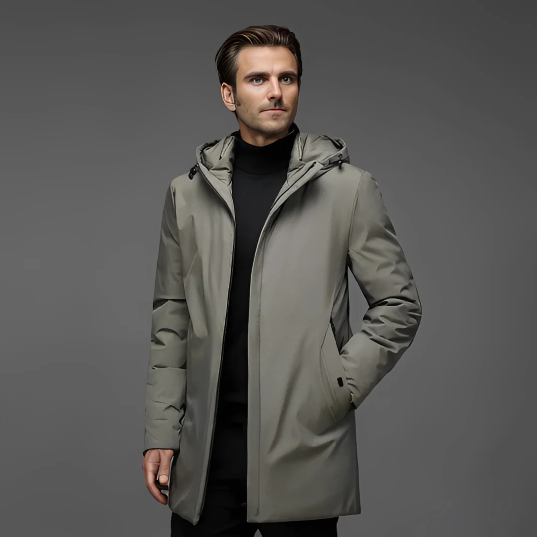 Florense - Veste d'hiver chaude et confortable pour hommes