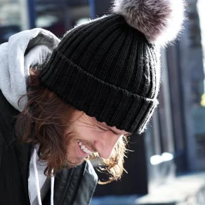 Bonnet Unisex à Pompon interchangeable Unisex