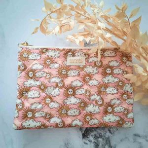 Barnabé aime le café – Trousse soleil rose