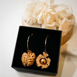 Virginie Fantino – Boucles d&rsquo;oreilles « à demi »