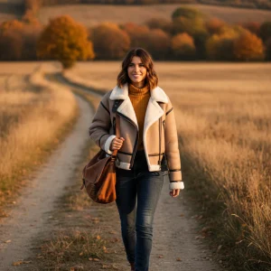 Blouson rétro aviateur femme – Style tendance | Beca