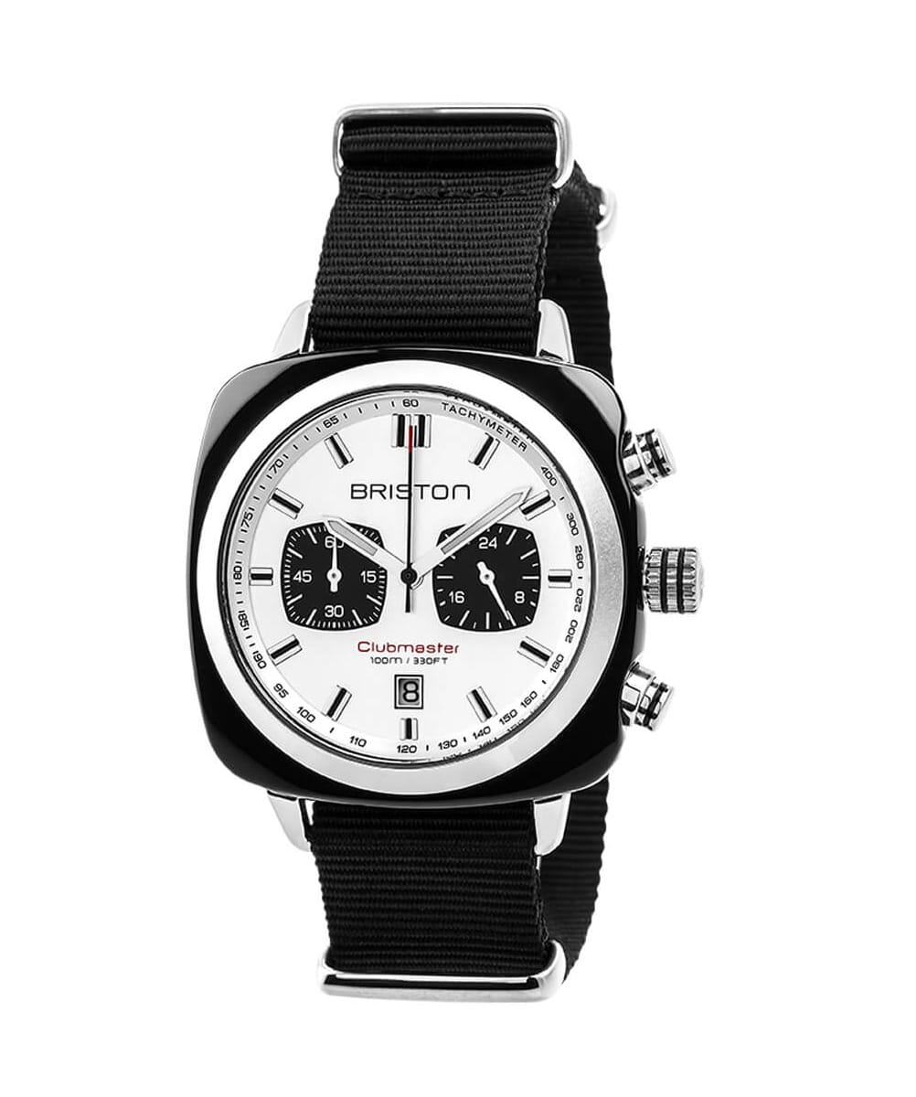 MONTRE BRISTON CLUBMASTER SPORT NOIR ACETATE