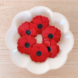 Broche coquelicot – fleur de souvenir