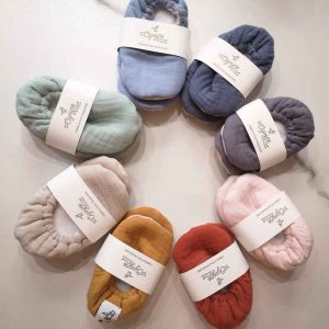 La Cigogne de Lily – Chaussons bébé naissance