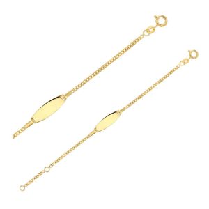 GOURMETTE OR NAEL BÉBÉ