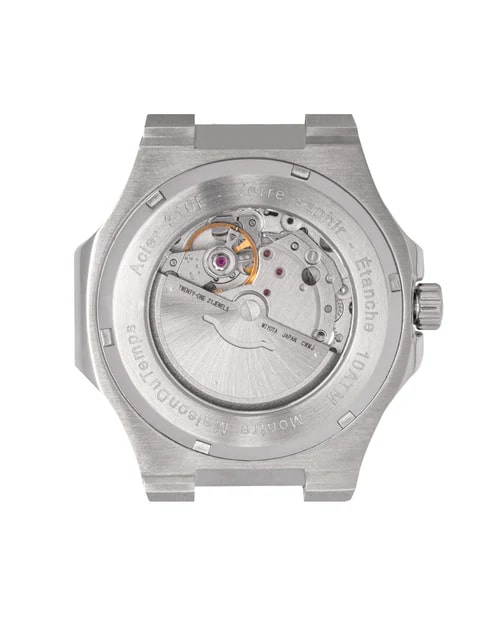 MONTRE MAISON DU TEMPS MTZETA ARABIC BLANC ACIER – Image 5