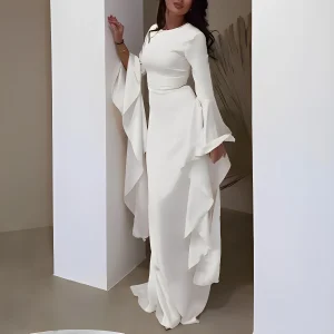 Cosete - Robe élégante à manches longues pour femmes