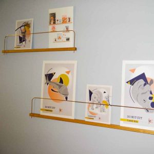 Gllu – Etagères murales Superposes