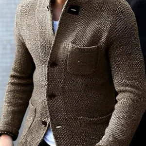 Hardy - Manteau court pour hommes, moderne et ajusté