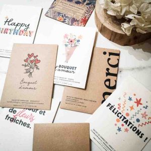 Sachets de graines à planter