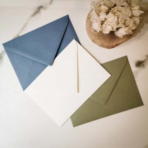 Enveloppes colorées