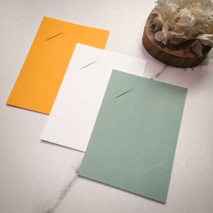 Support carte coloré