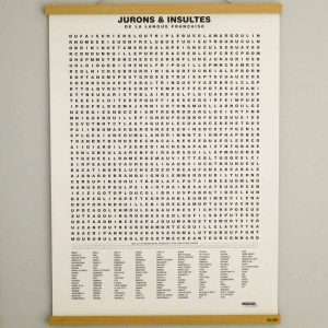 Affiche – Jurons & insultes