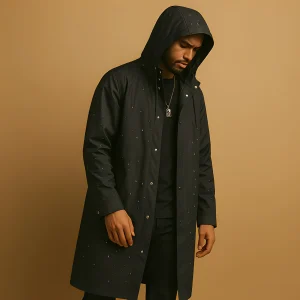 Alejandro - Long manteau imperméable pour homme