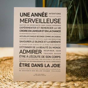Cartes à message – Voeux