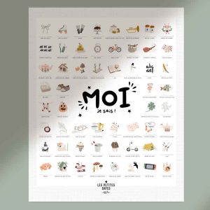 Affiche à tamponner « Moi je sais »