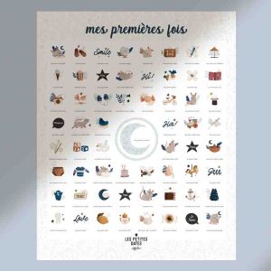 Affiche Mes Premières Fois – Bleue