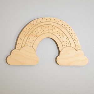 Les Petites Hirondelles – Arc en ciel en bois