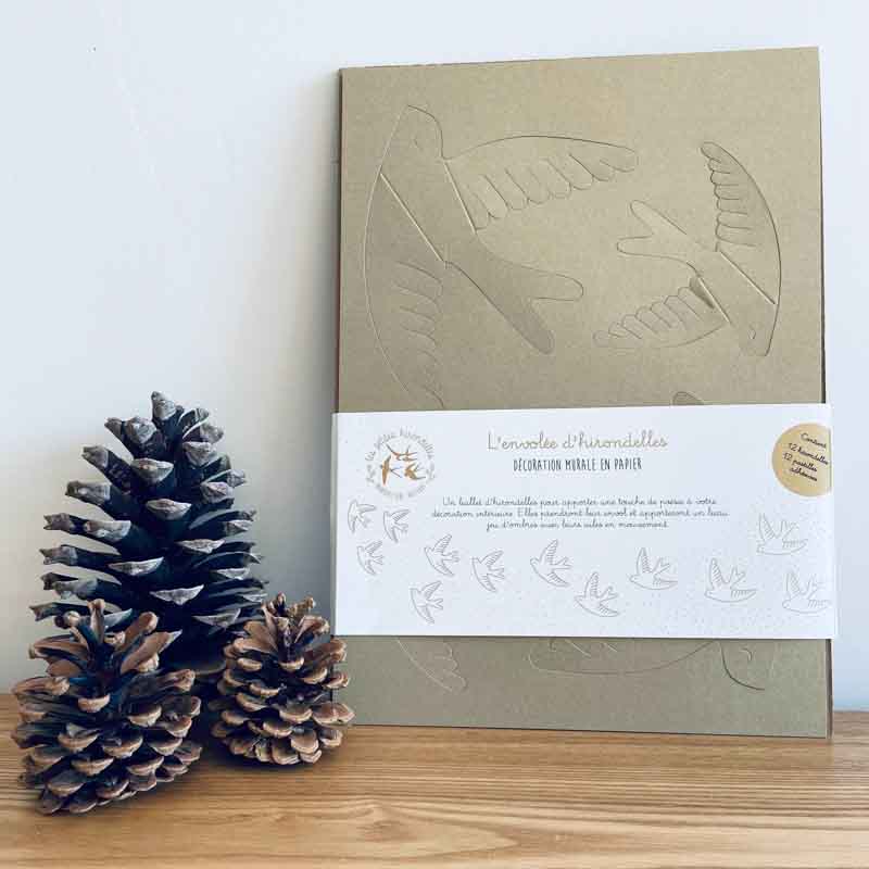 Envolée d’hirondelles en papier – Image 7