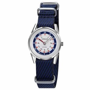 MONTRE LIP MINILIP BLEU 29MM