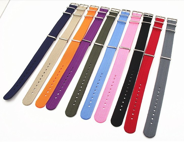 BRACELET NATO NYLON GRIS – Image 3