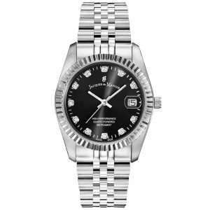 MONTRE JACQUES DU MANOIR NOIR INSPIRATION COLLECTION